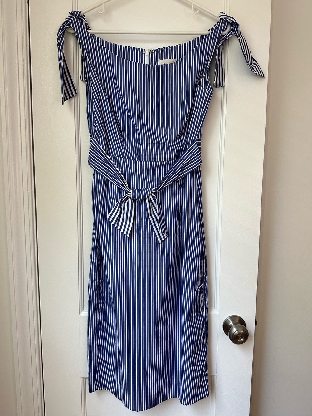 Milly Cotton Pinstripe Dress